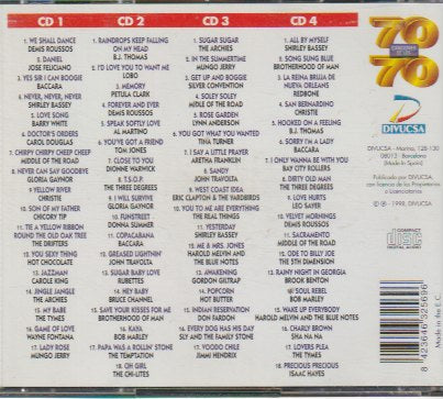 70 canciones de los 70