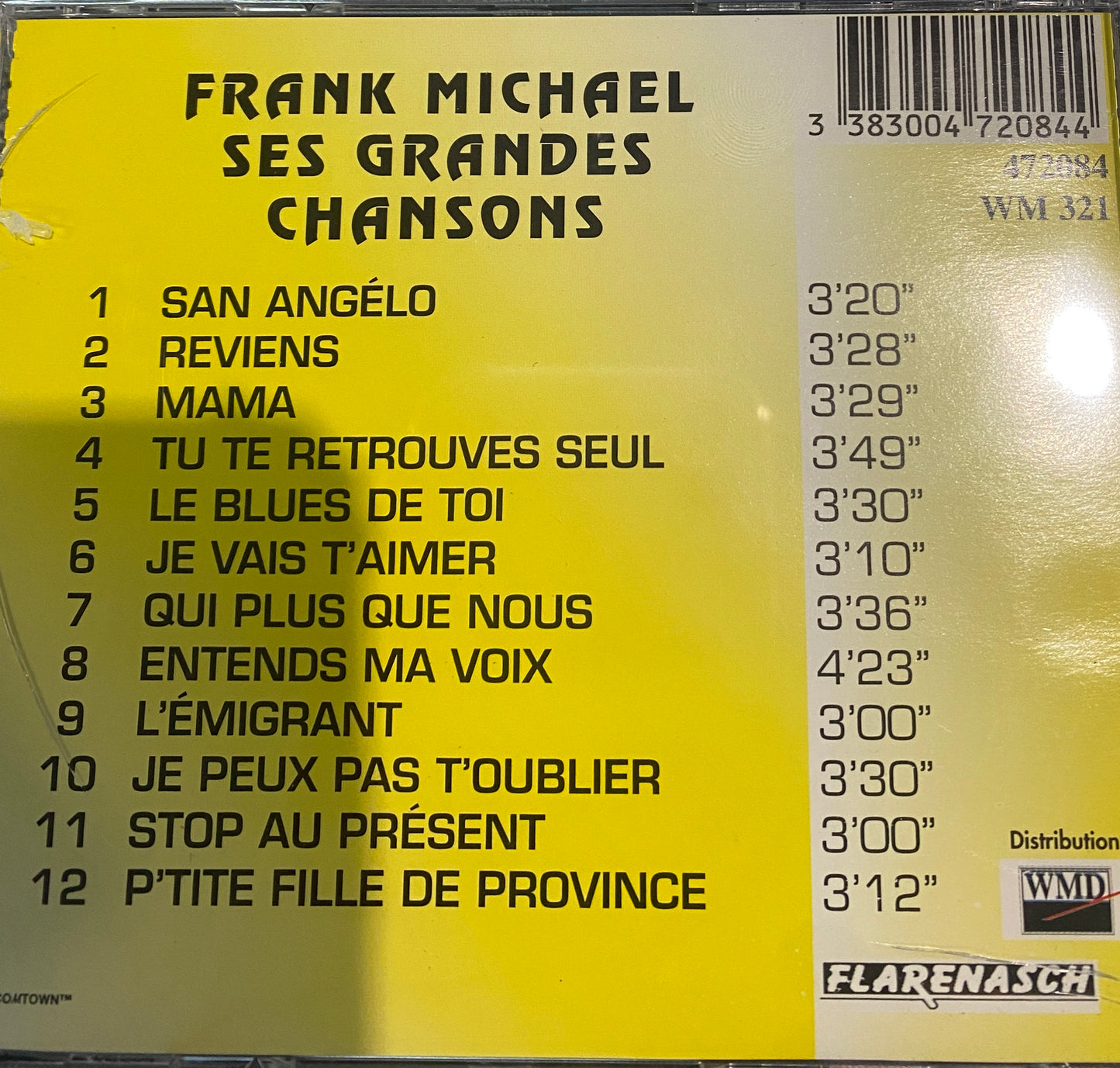 Frank Michael - Ses Grandes Chansons