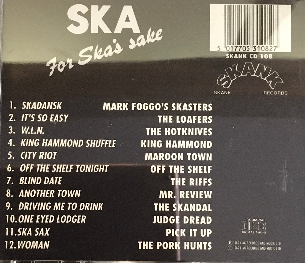 Ska For Ska's Sake