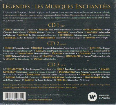 Légendes Les musiques enchantées