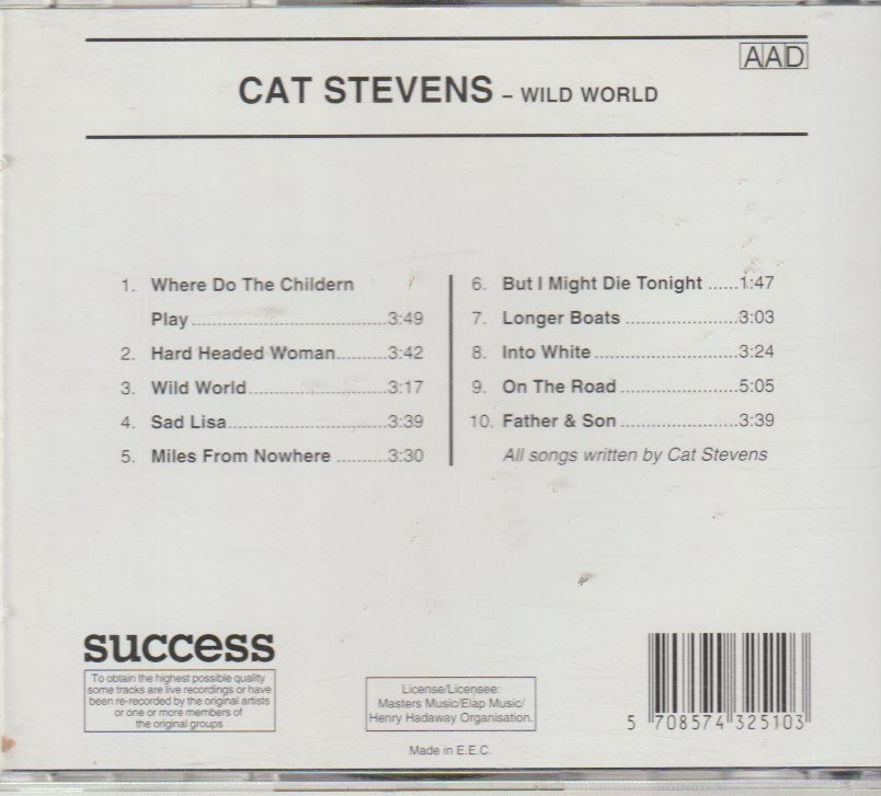 Cat Stevens - Wild World