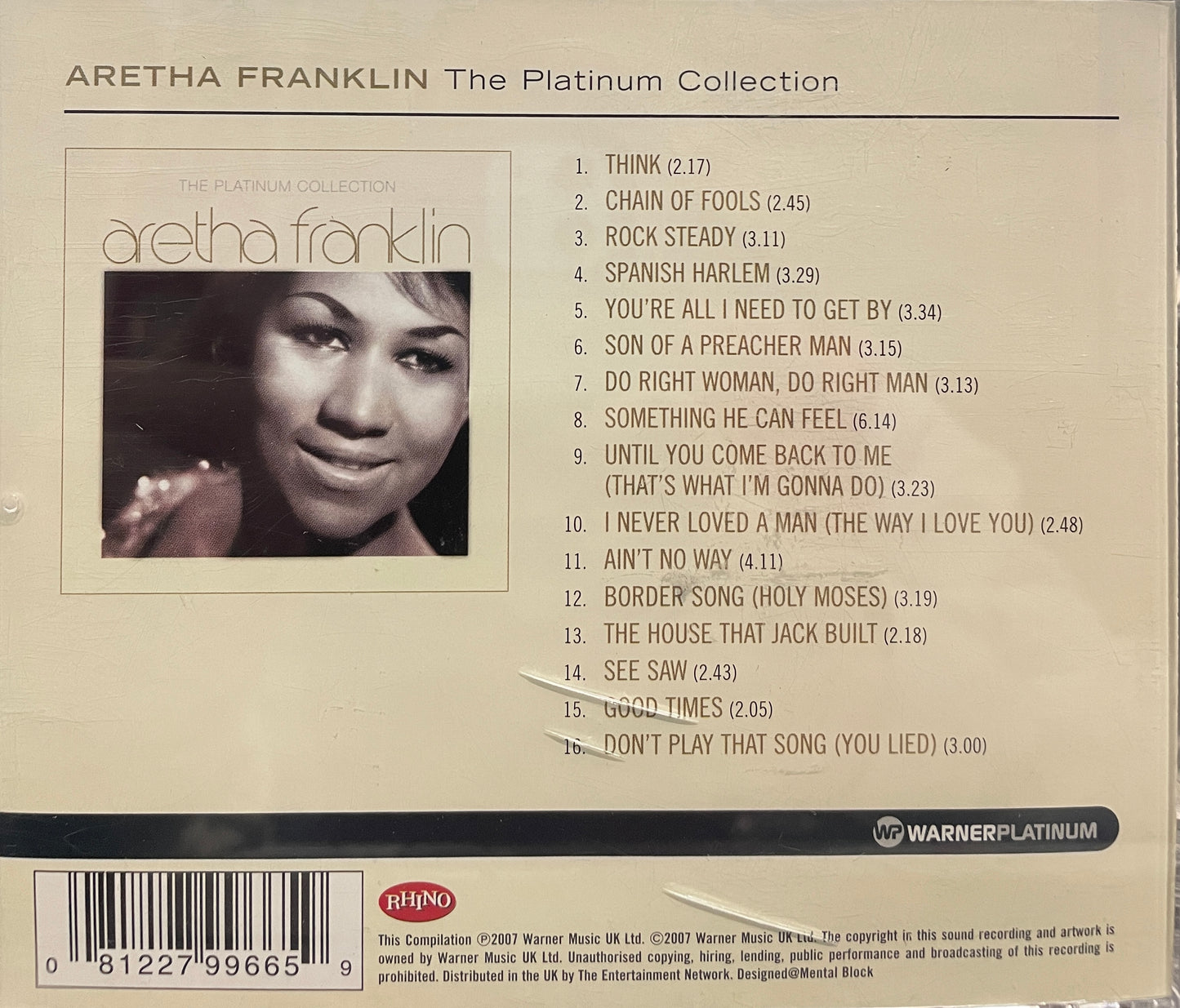 Aretha Franklin - The Platinum Collection