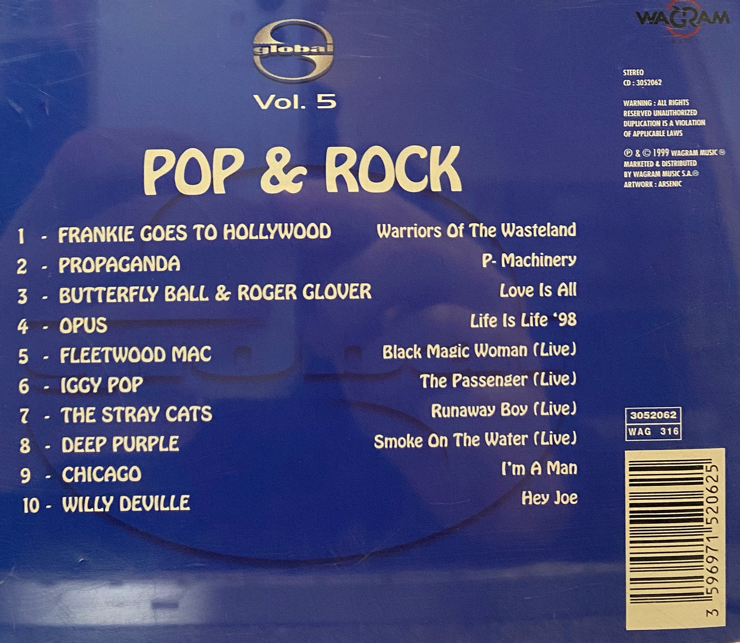 Global Pop & Rock Vol 5