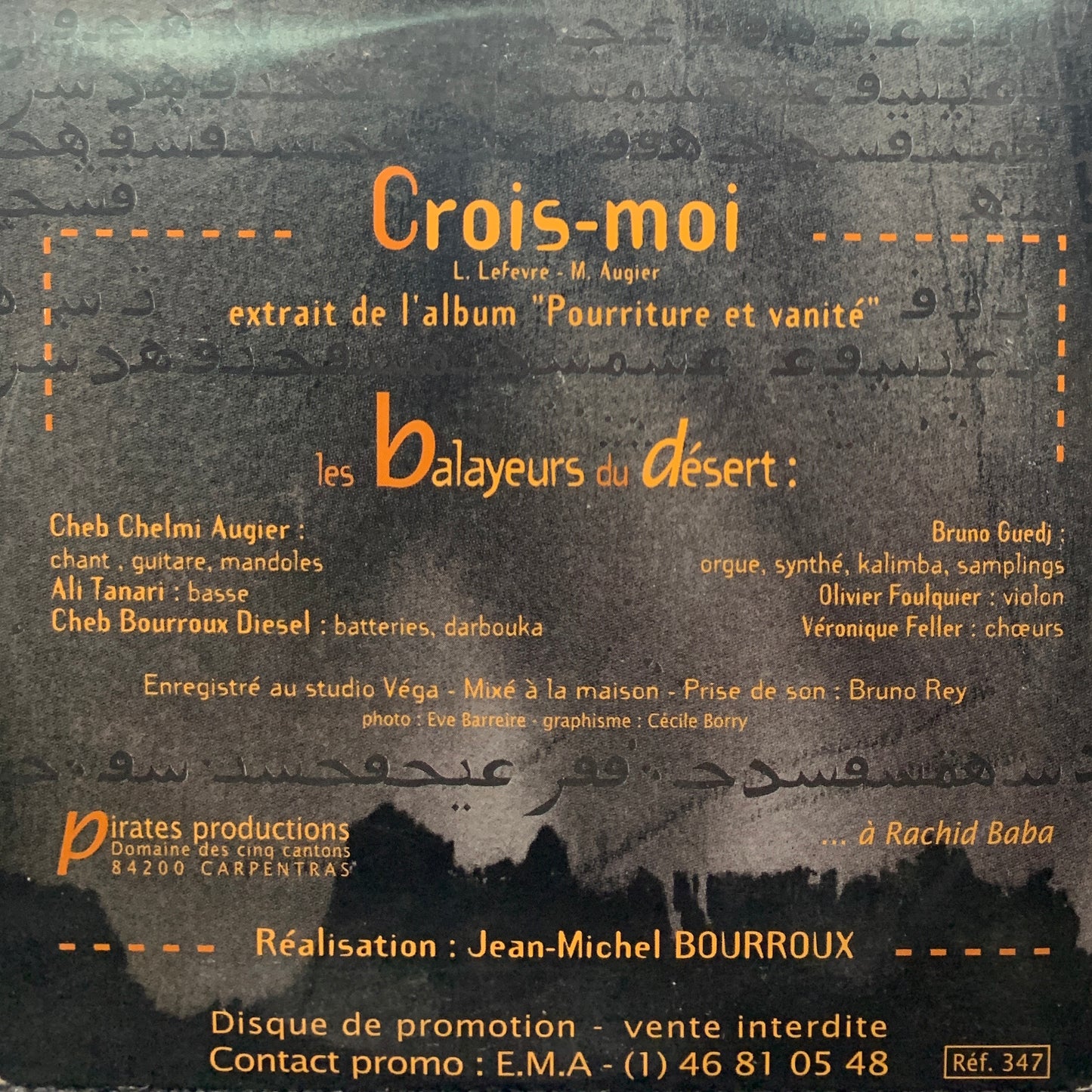 Les Balayeurs Du Désert - Crois-moi