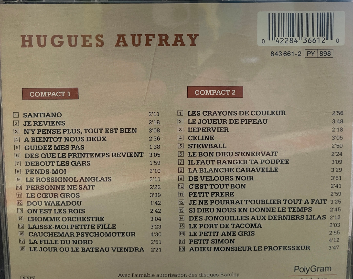 Hugues Aufray - Hugues Aufray