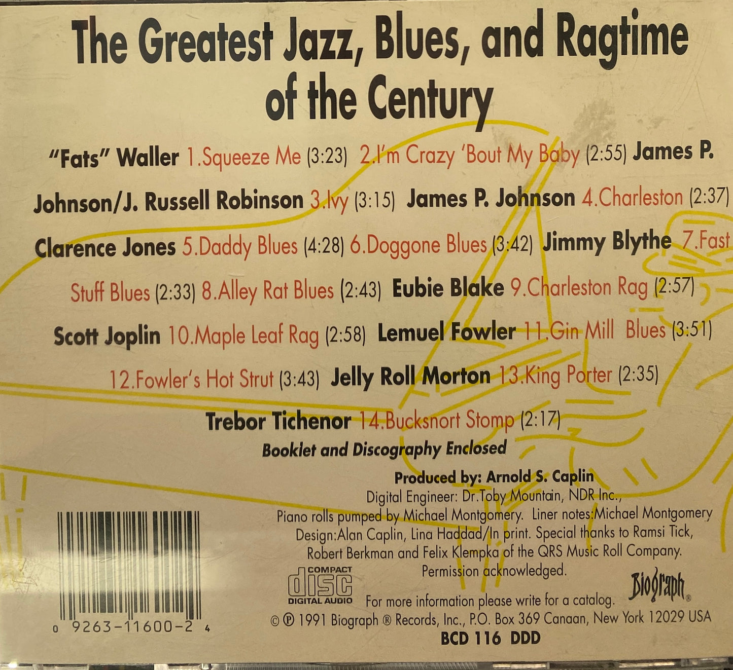 Biograph the greatest jazz