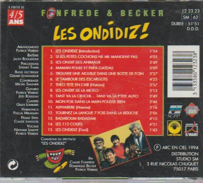 Fonfrede et Becker - Les Ondidiz !