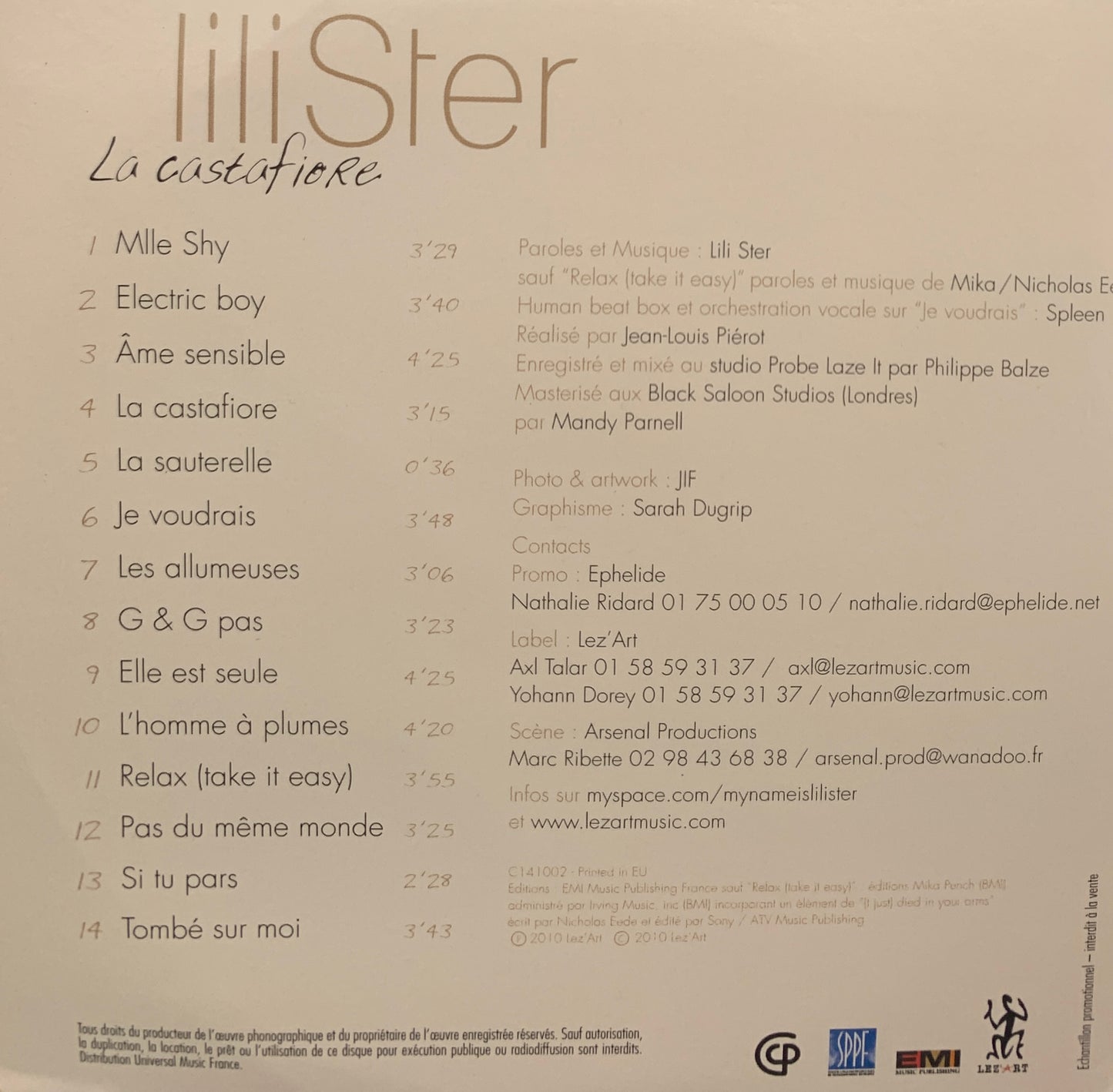 Lili Ster - La Castafiore