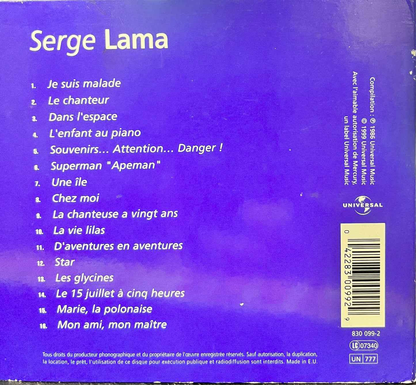 Serge Lama - Serge Lama