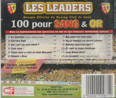 Les Leaders 100 Pour Sang & Or