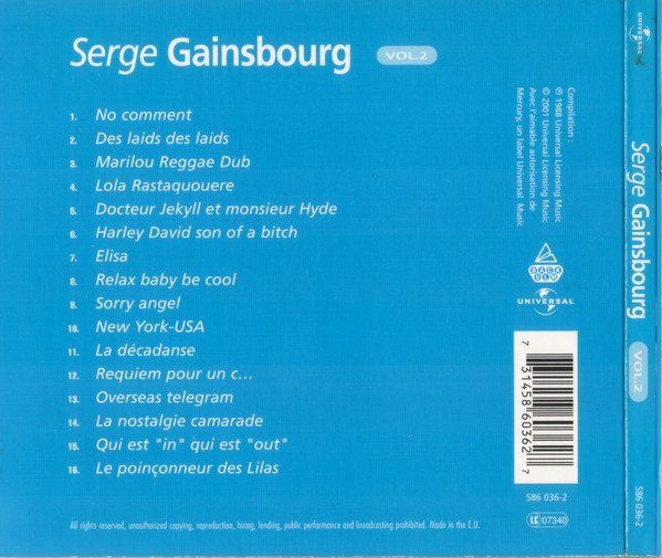 Serge Gainsbourg - Vol. 2