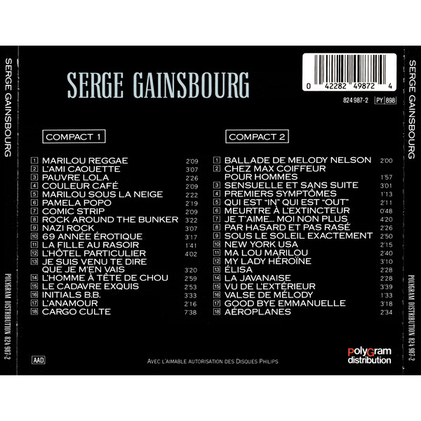 Serge Gainsbourg – Serge Gainsbourg (Versions Originales)