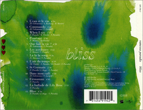 Vanessa Paradis – Bliss