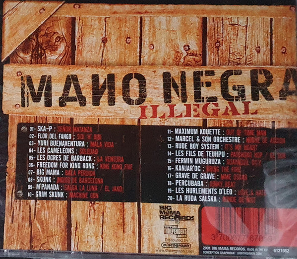 Compilation Hommage - Mano Negra - Illegal