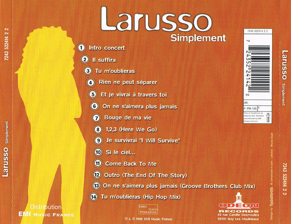 Larusso – Simplement