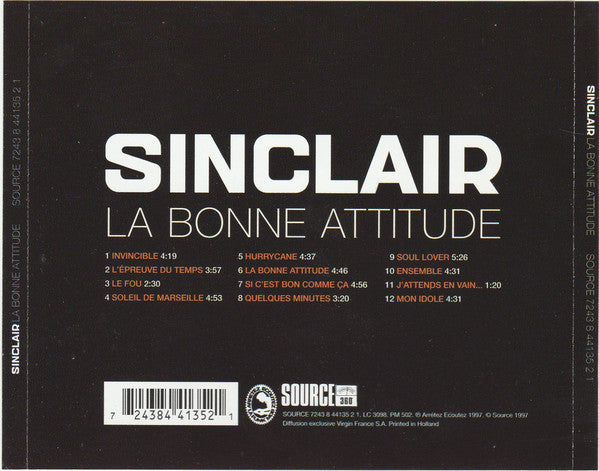 Sinclair  – La Bonne Attitude