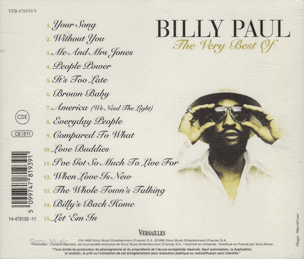 Billy Paul – The Very Best Of