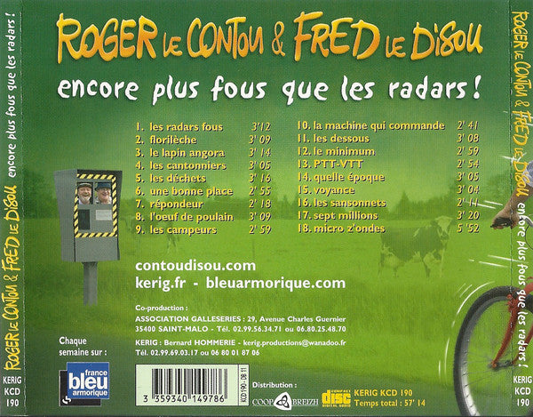 Roger Le Contou & Fred Le Disou - Encore Plus Fous Que Les Radars !