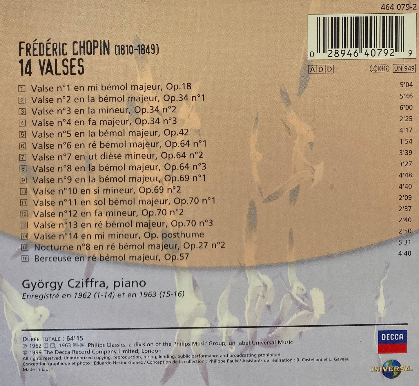 Chopin - 14 valses