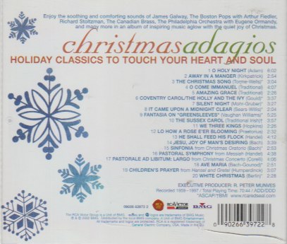 Christmas Adagios: Holiday Classics