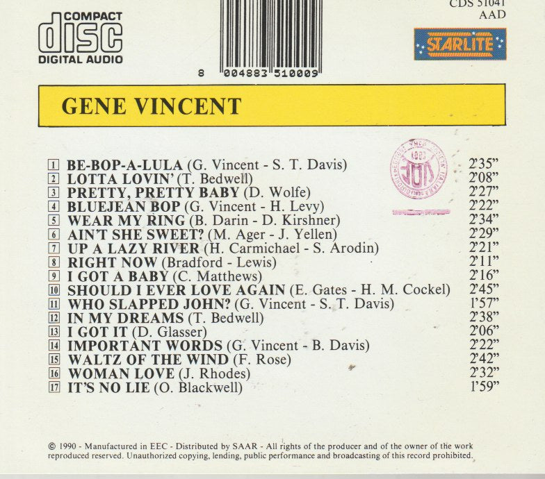 Gene Vincent - Gene Vincent