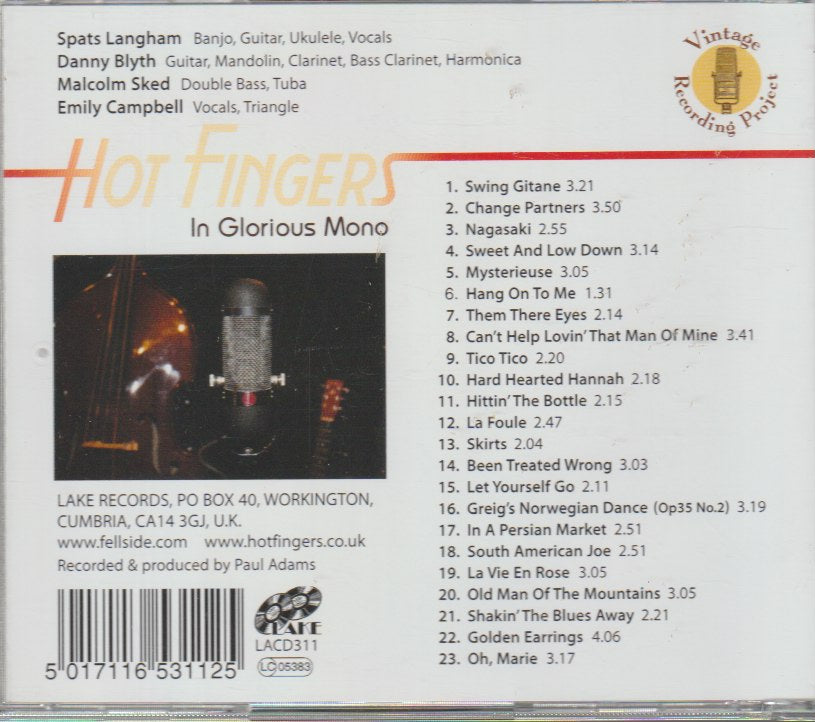 Hot Fingers  – In Glorious Mono