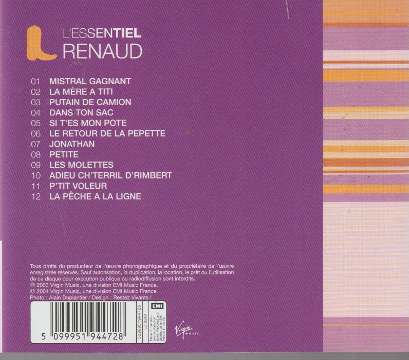 Renaud – L'Essentiel Vol. 1