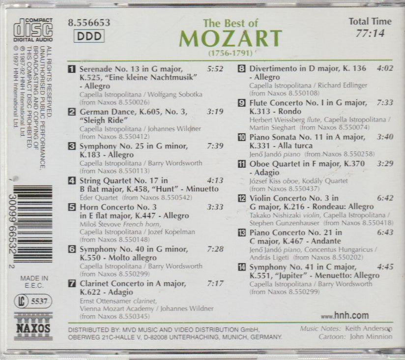 Mozart – The Best Of Mozart