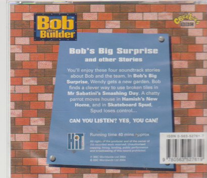 Bob the Builder - Bob's Big Surprise and Other Stories