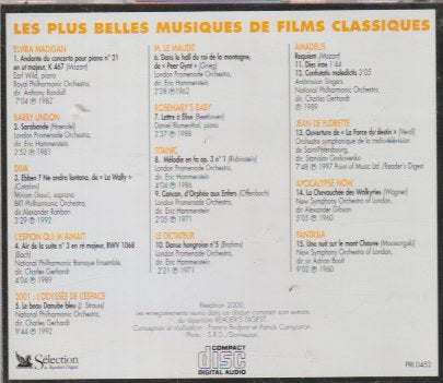 Les Plus Belles Musiques de Films Classiques