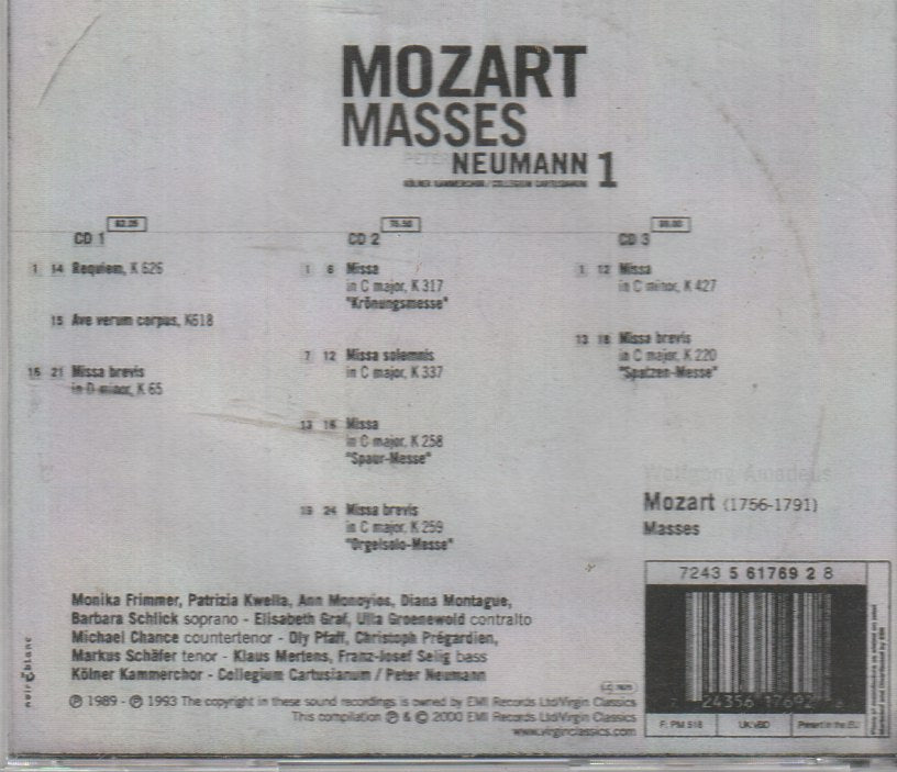 Wolfgang Amadeus Mozart - Mozart Masses