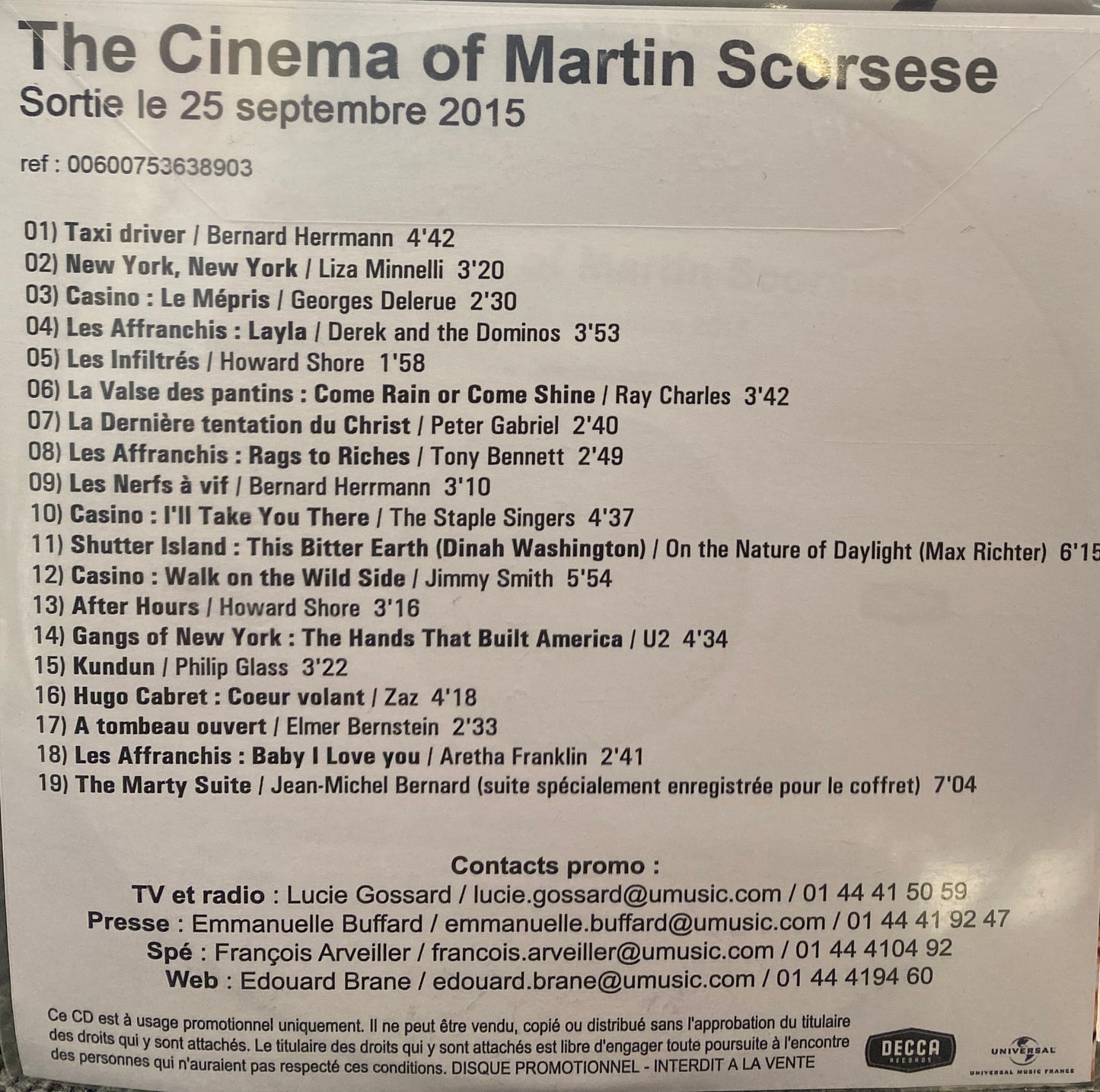 The Cinema Of Martin Scorsese