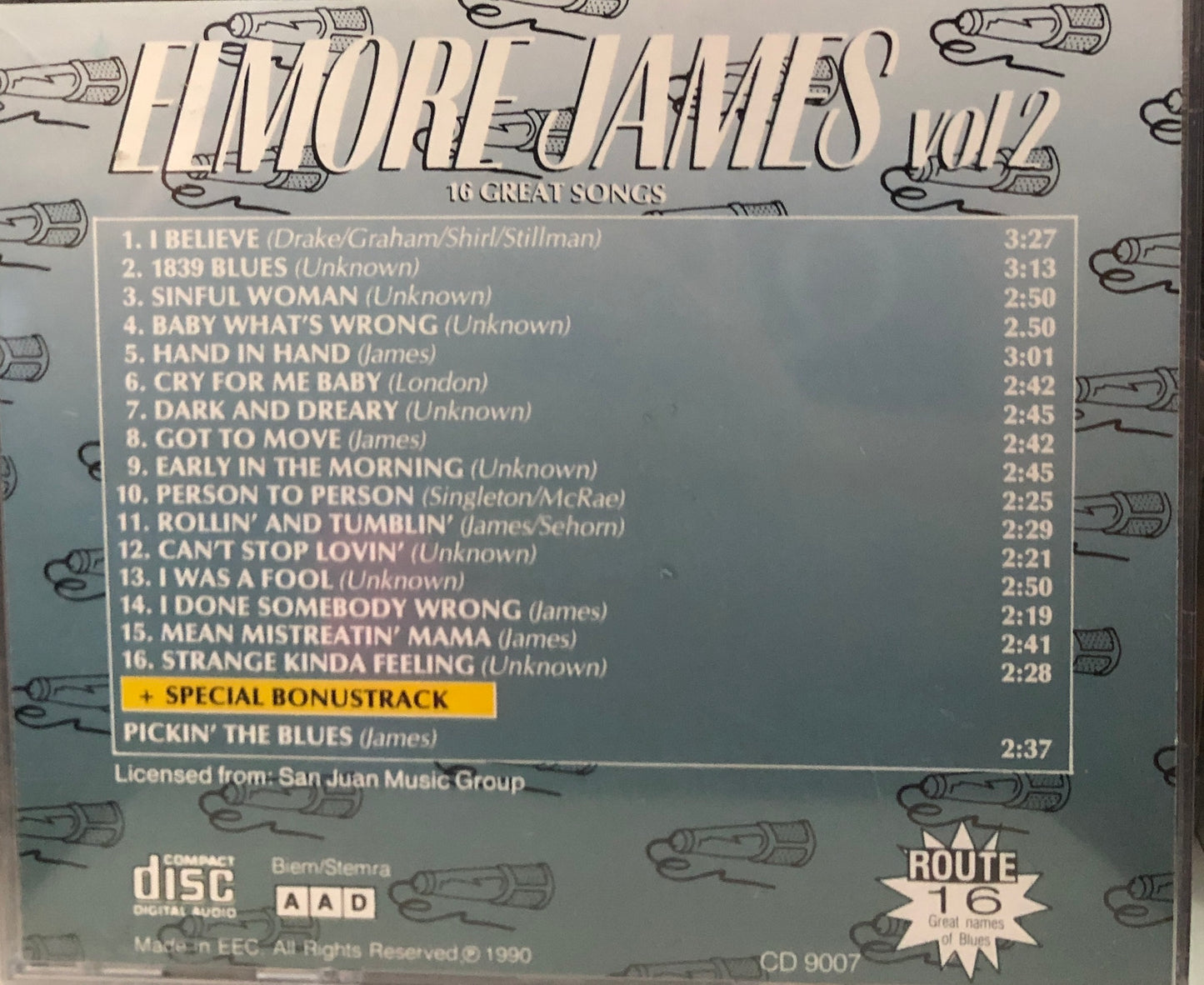 Elmore James – 16 Great Songs Vol. 2