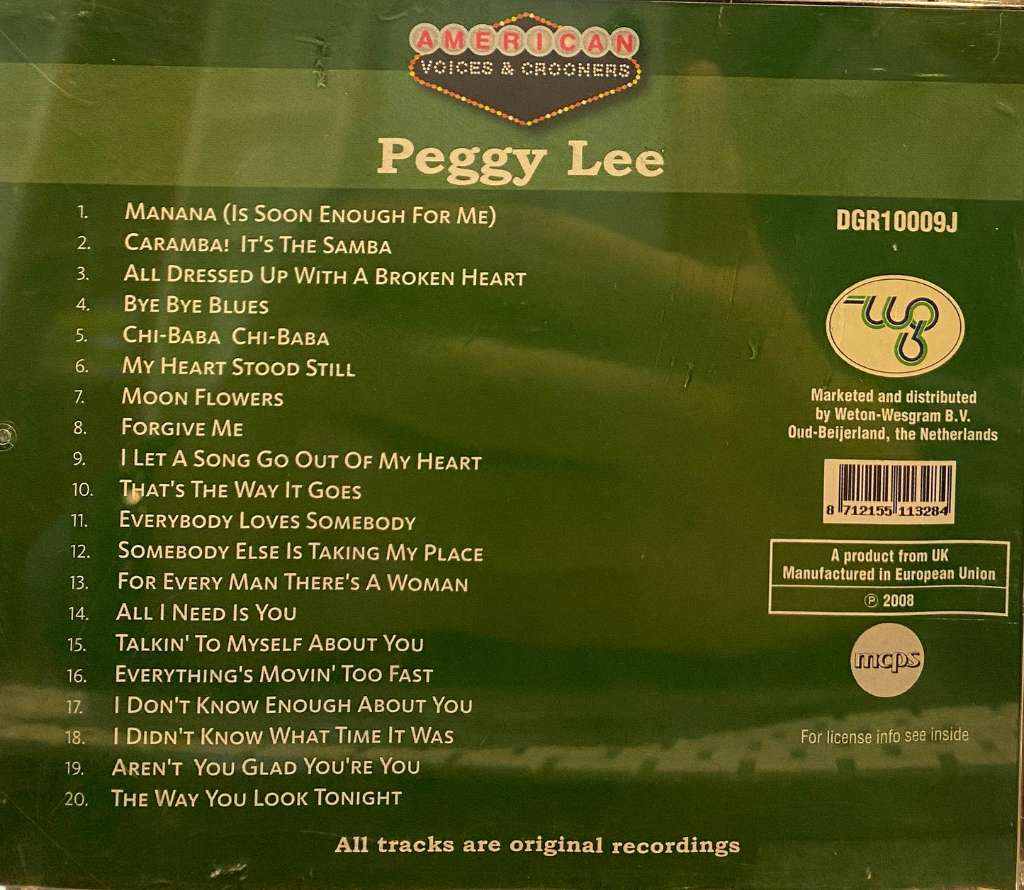 Peggy Lee - American