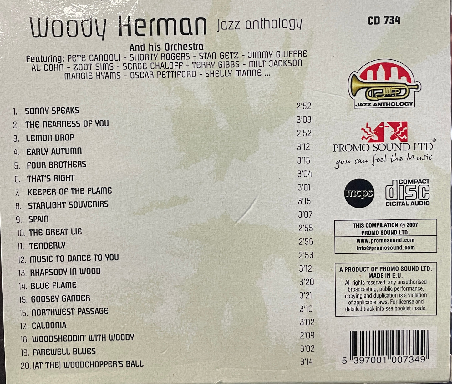 Woody Herman - Jazz anthology