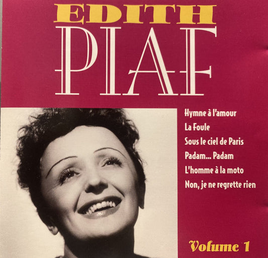 Edith Piaf – Edith Piaf - Volume 1