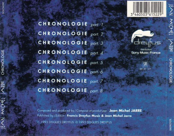 Jean Michel Jarre – Chronologie