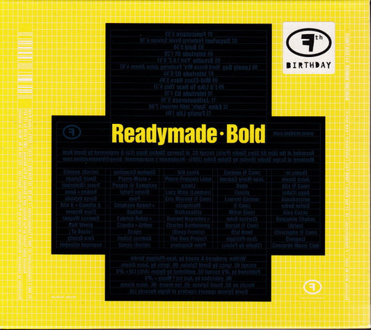 Readymade – Bold